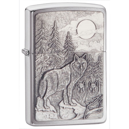 Zippo 2024 Zippo Timberwolves, Pewter Emblem ZIP-20855 | Zoro